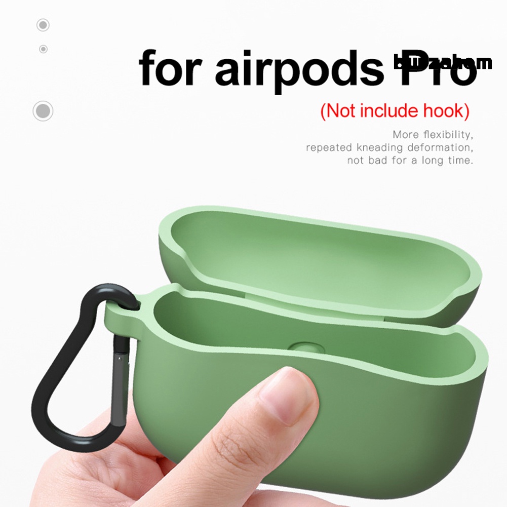 Vỏ Bảo Vệ Hộp Sạc Tai Nghe AirPods Pro Bằng Silicon Di Động Tiện Dụng