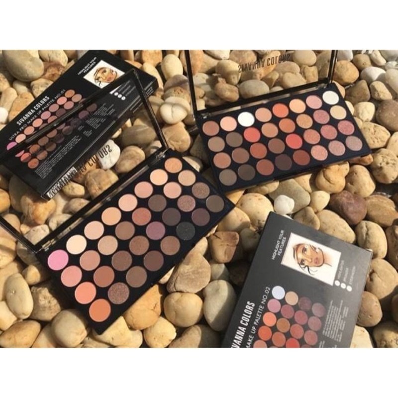 BẢNG MÀU MẮT 32 Ô SIVANNA COLORS ULTRA PRO MAKE UP PALETTE (HF372)