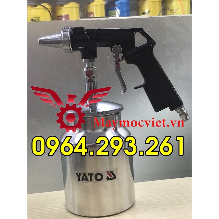 Súng phun cát  đánh bay gỉ sét kim loại thương hiệu Yato, mã YT-2376 chính hãng