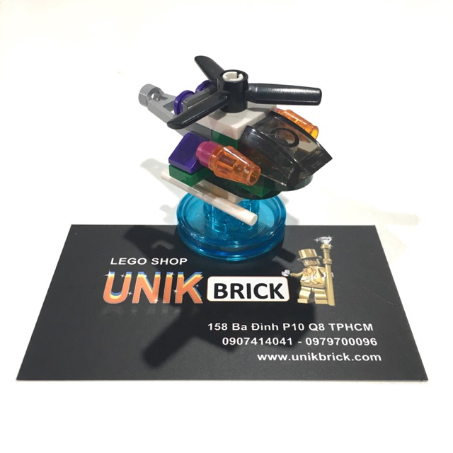 Lego UNIK BRICK 71229 The Joker’s Chopper - Máy bay của Joker trong Super Heroes - Siêu anh hùng chí