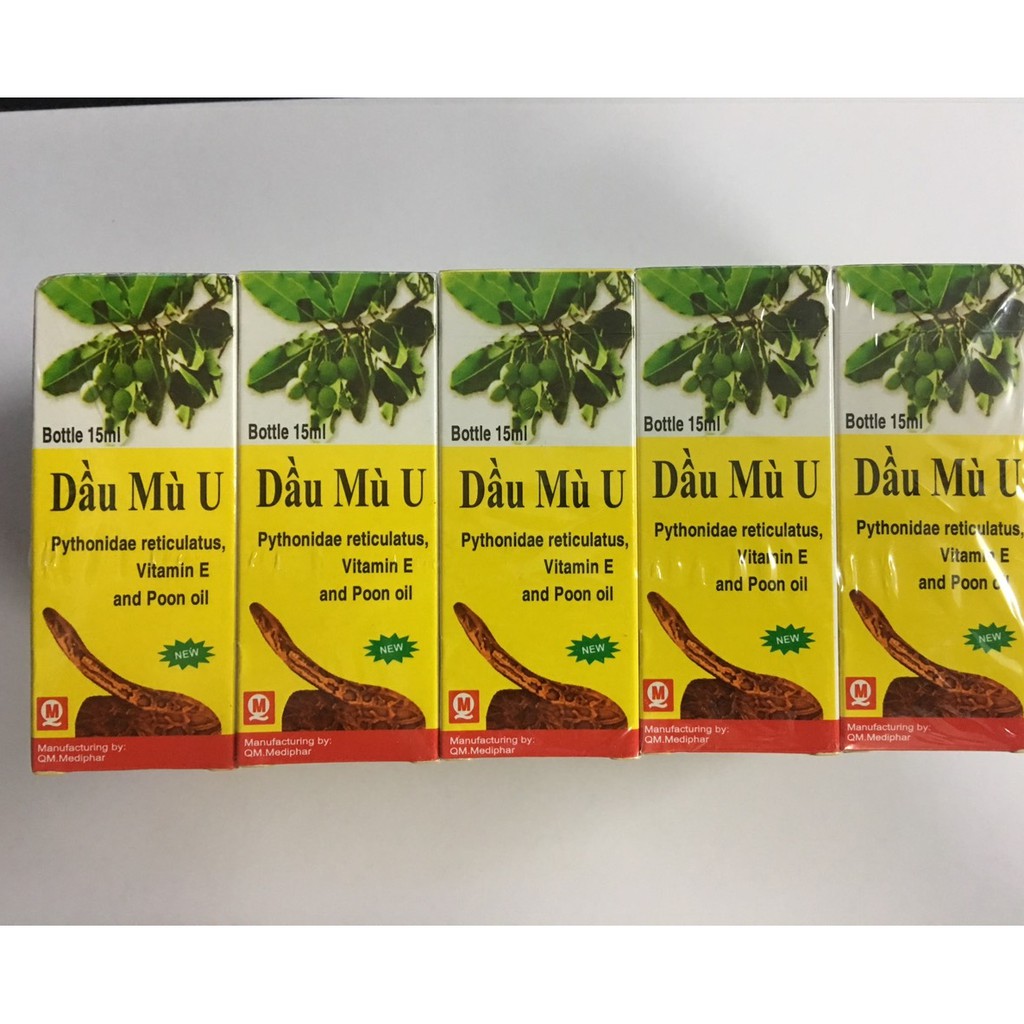 Dầu mù u 15ml - làm mền, mượt da, mờ sẹo | BigBuy360 - bigbuy360.vn