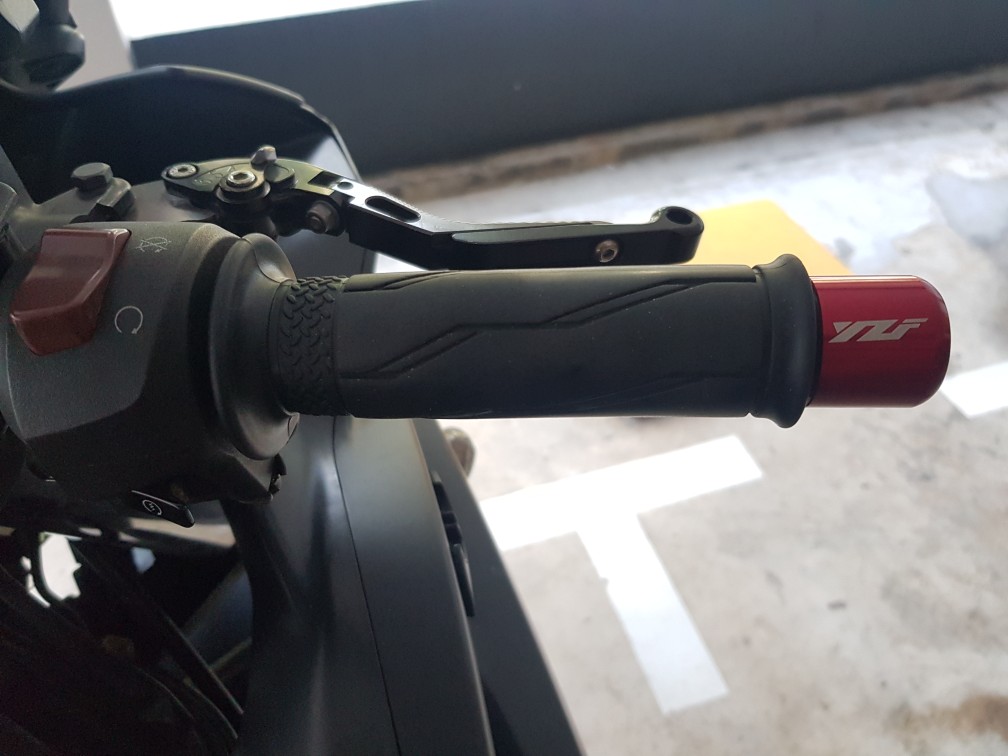 Set phụ kiện tay lái bằng cao su thích hợp cho xe mô tô Yamaha Yzf R1 R3 R15 V3 R25 R125 R6