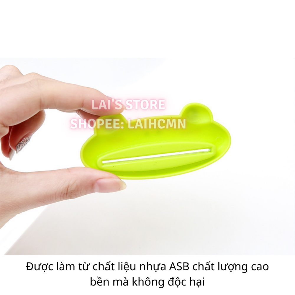 Dụng Cụ Nặn Kem Đánh Răng Họa Tiết Hoạt Hình Xinh Xắn Tiện Lợi Kẹp Vắt Ép Nhả Kem Đánh Răng, Sữa Rửa Mặt Bằng Tay