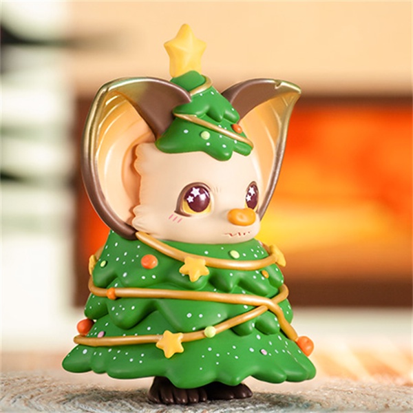 ★Hgtoys★Búp Bê Popmart YOKI Và Hộp Bí Ẩn Trang Trí Giáng Sinh