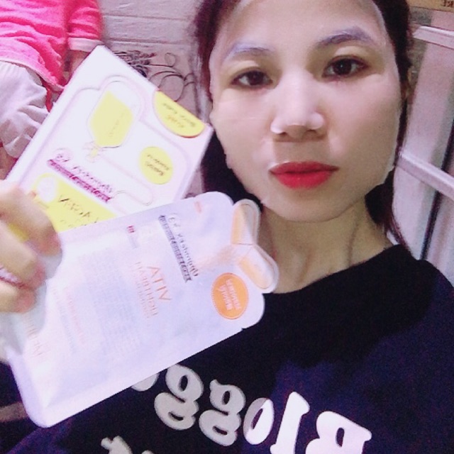 mặt nạ collagen chính hãng Hàn Quốc bao check code