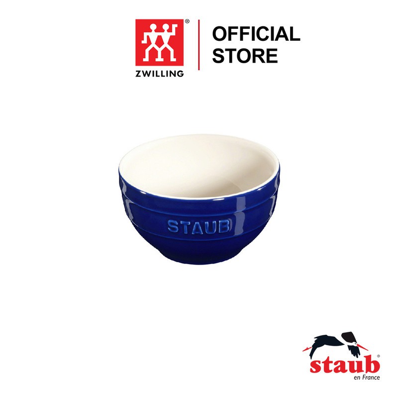 Staub - Tô gốm màu xanh đen - 14cm