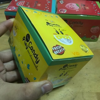 Hộp 6 hũ kẹo play vid chanh bạc hà 22g