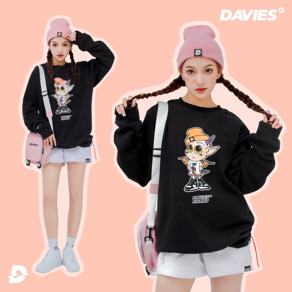 DSS Sweater Hype Devil (Áo nỉ không mũ Hype Devil) - DAVIES