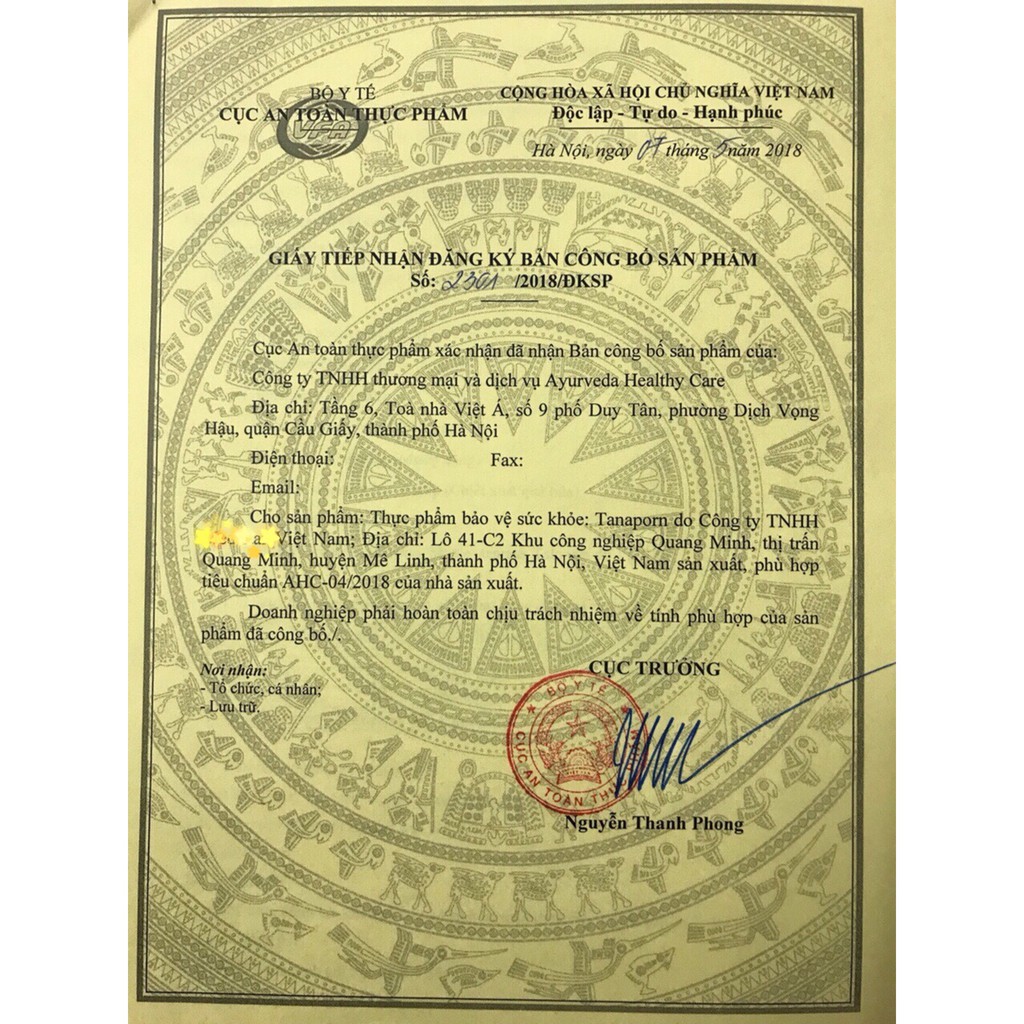 Giảm cân TANAPORN chiết xuất tự nhiên hỗ trợ giảm hấp thu và tăng cường chuyển hóa chất béo ( hộp) | BigBuy360 - bigbuy360.vn