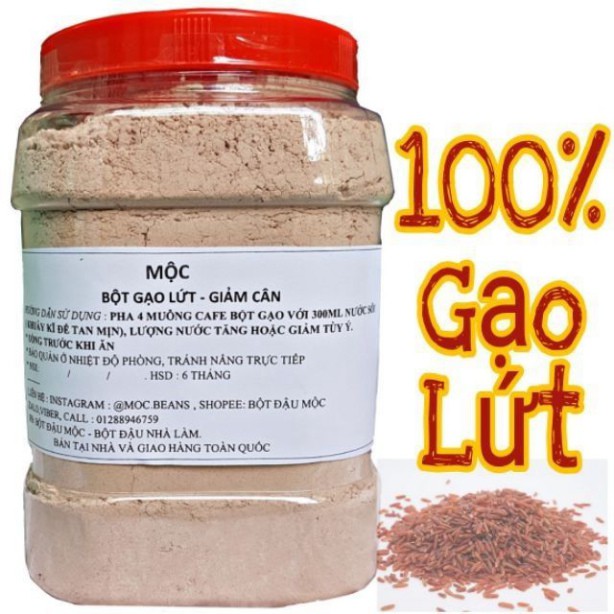 Hàng chuẩn 100% 1KG BỘT GẠO LỨT GIẢM CÂN