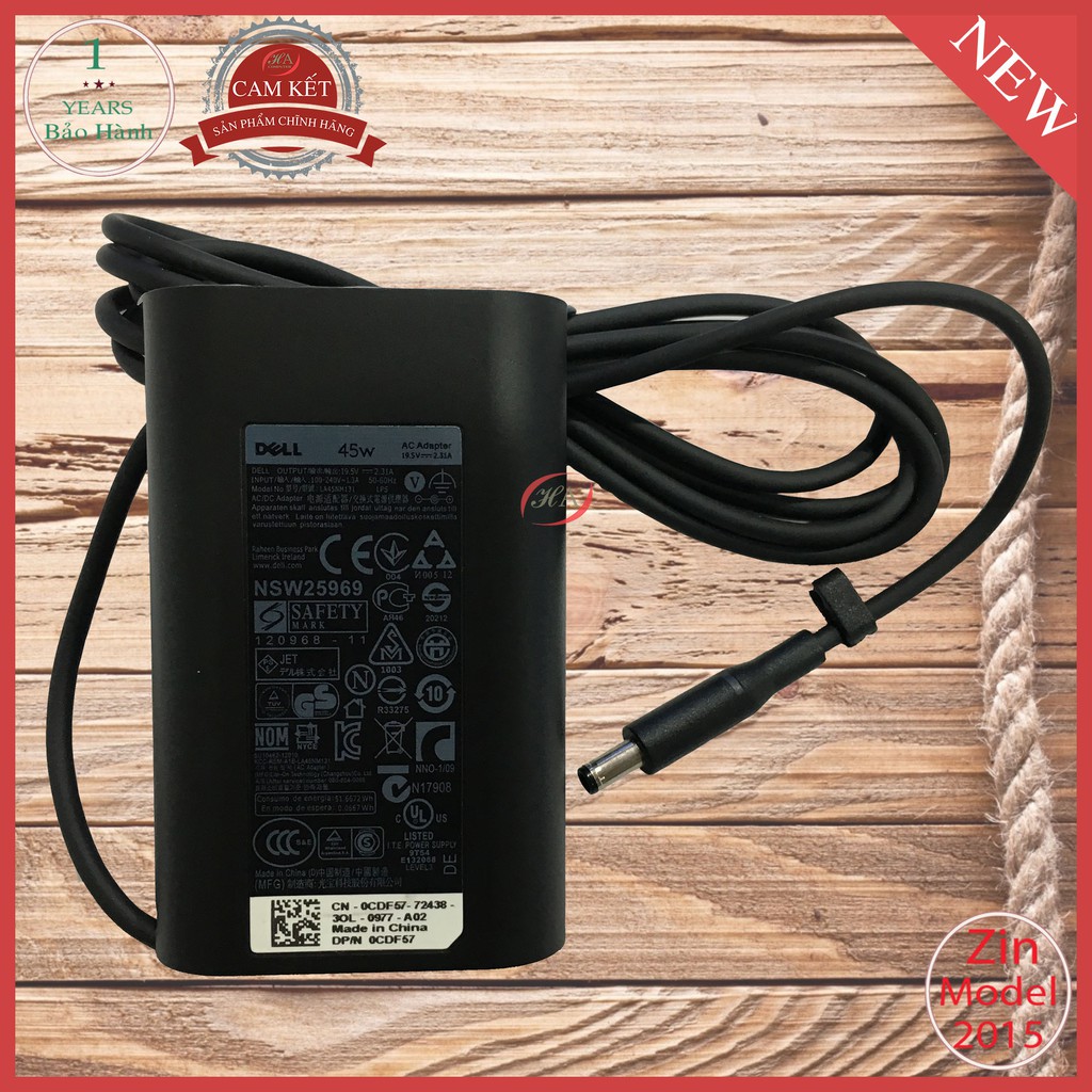 Sạc laptop dell Inspiron 15 5565 Model 2015