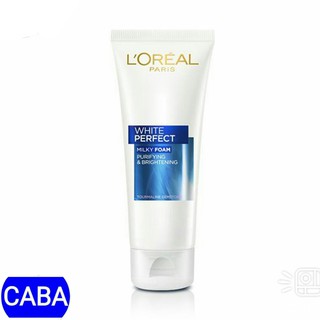 Sữa Rửa Mặt Làm Sạch & Trắng Mịn Da L'Oreal Paris White Perfect 100ml