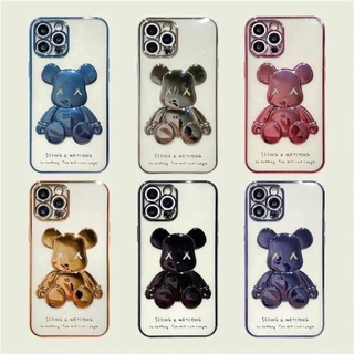 Ốp Gấu Kaws Trong 3D các đời iphone 4 màu