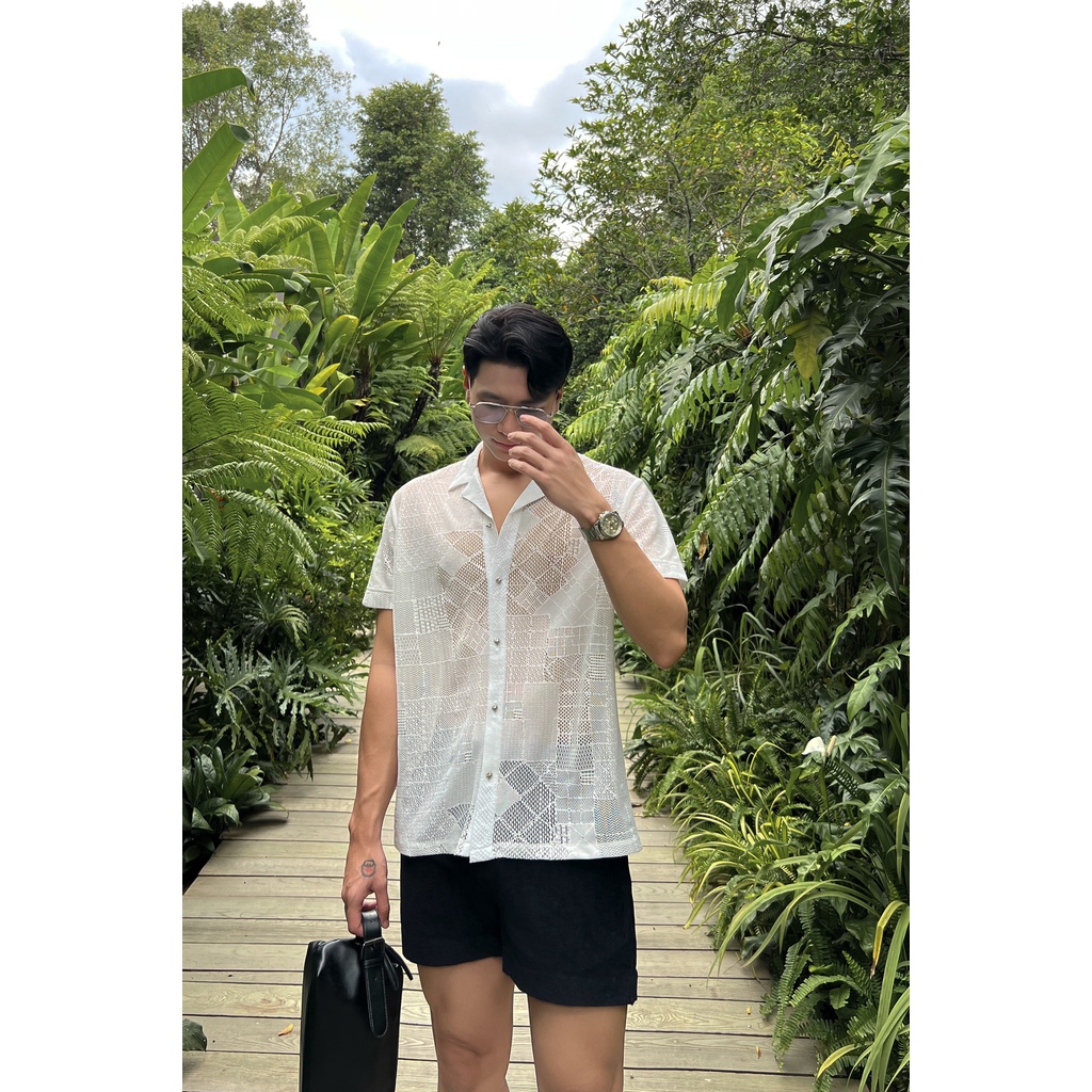 ÁO SƠ MI NAM KIỂU HÀN QUỐC TAY NGẮN - VERSI SHIRT