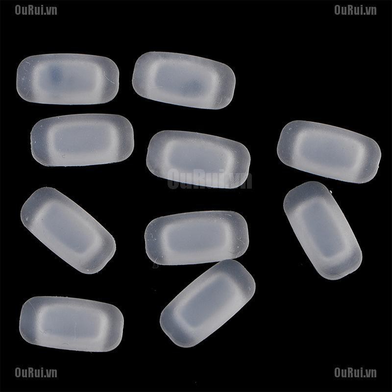 Bộ 5 Cặp Miếng Đệm Ngón Chân Bằng Silicon Chuyên Dùng Cho Mắt Kính