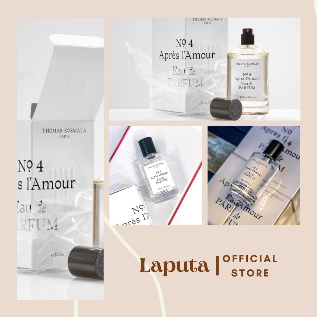 Nước hoa unisex Thomas Kosmala Apres L'Amour No.4 EDP, Mẫu thử 2ml, 5ml, 10ml