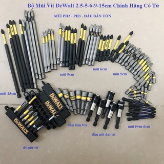Mũi Vít DEWALT Nhập Mỹ Xịn Có từ các loại dài 5cm,6cm,9cm,15cm