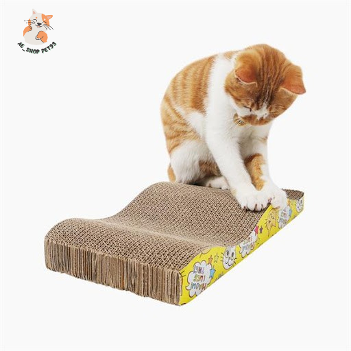 Bàn Cào Móng Cho Mèo Carton - Đồ Chơi Cho Mèo