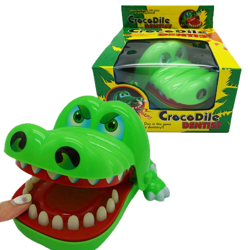 [HCM]  Đồ chơi xả stress cho thú cưng và bạn - Thử vận may khám răng cá sấu cắn tay siêu vui
