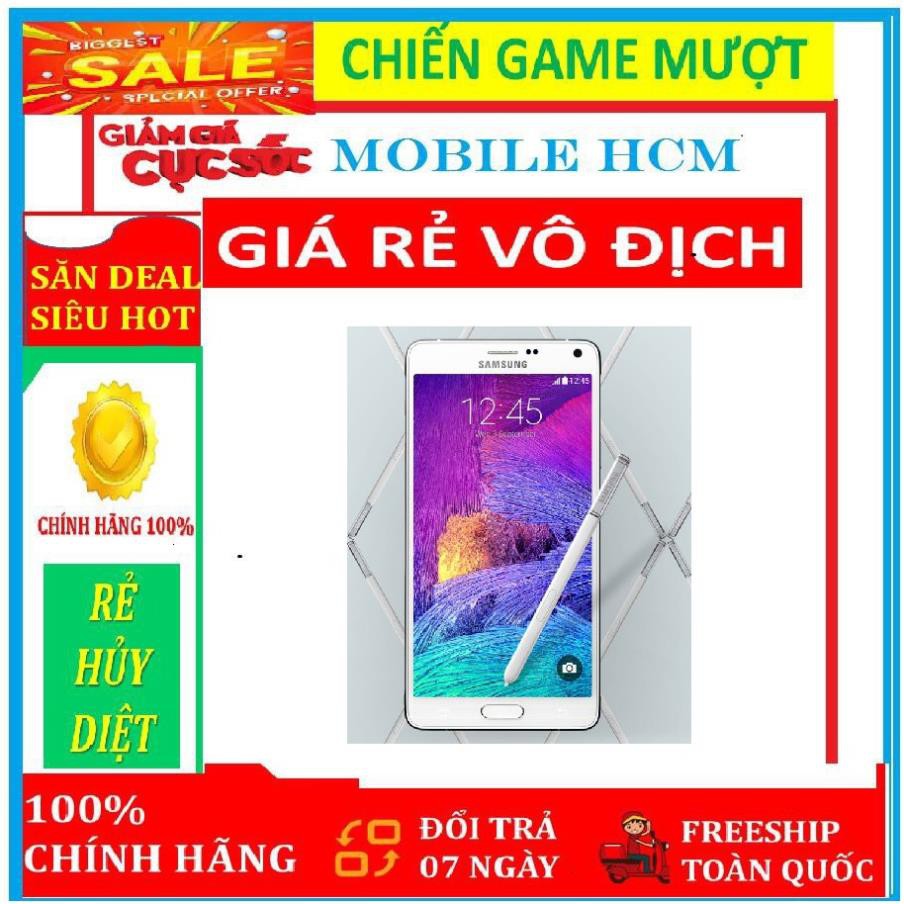 Điện thoại Samsung Galaxy Note 4 2sim mới Fullbox, Chơi PUNG mượt