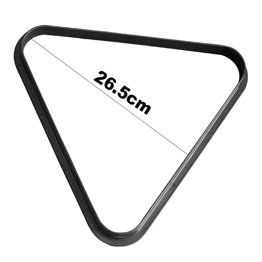 Khung Tam Giác Màu Đen 9 Vị Trí Bida DANILO