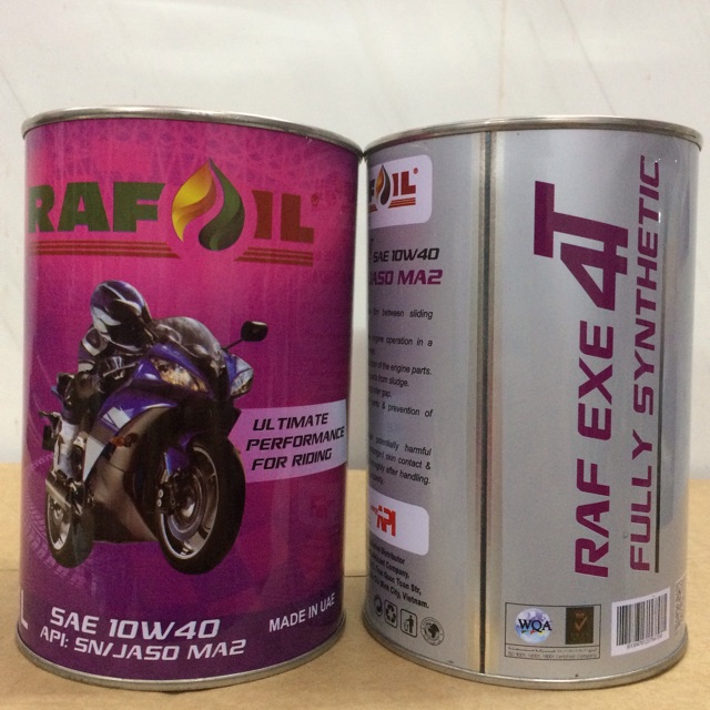 (Lon 800ML) Rafoil 10W-40 Ultimate Performance For Riding - Made in UAE (Dubai)