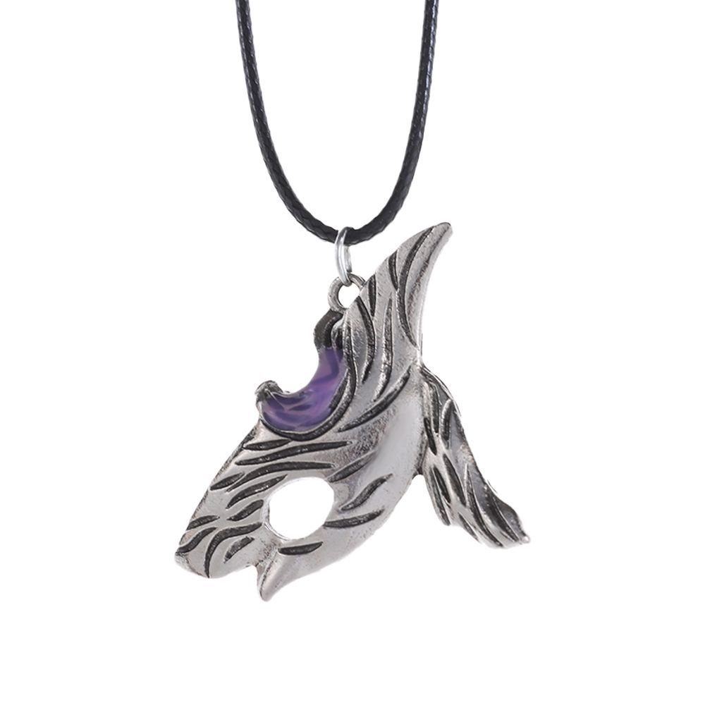 Set 2 vòng cổ mảnh ghép mặt hình Kindred thời trang cá tính cho cặp đôi