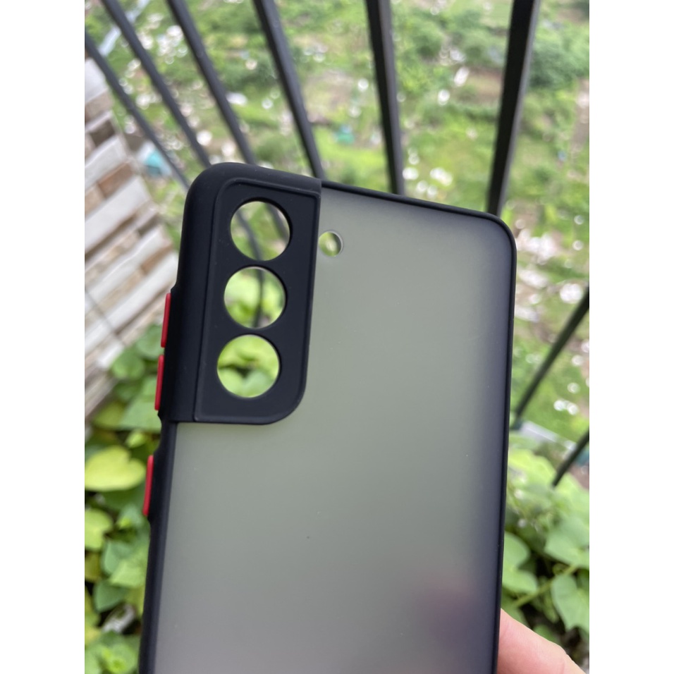 Ốp lưng cho Samsung Galaxy S21 FE 5G lưng nhám, che camera