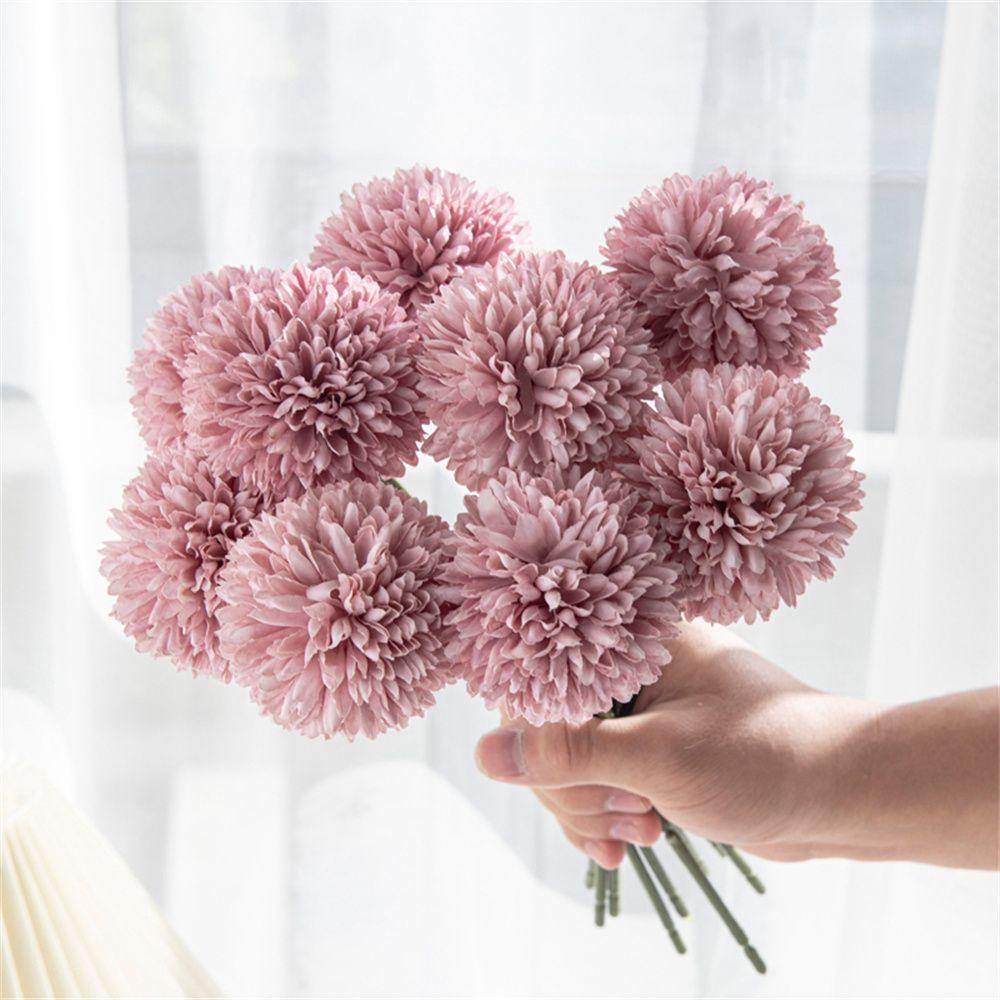 Hoa Bồ Công Anh Giả Để Bàn Trang Trí