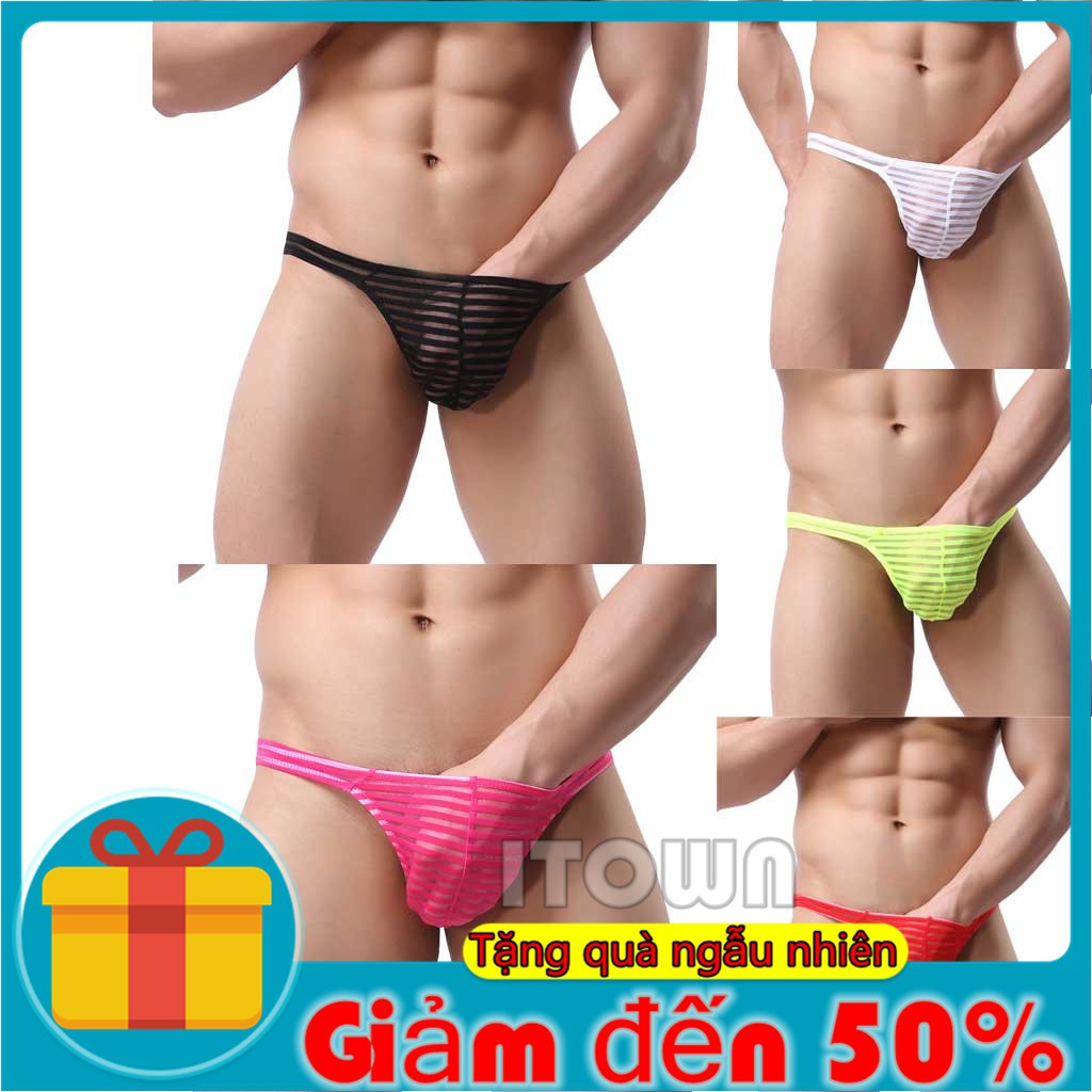 Quần lót boxer trong suốt gợi cảm cho nam