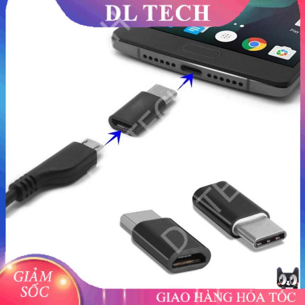 ĐẦU CHUYỂN MICRO USB SANG TYPE C DL TECH