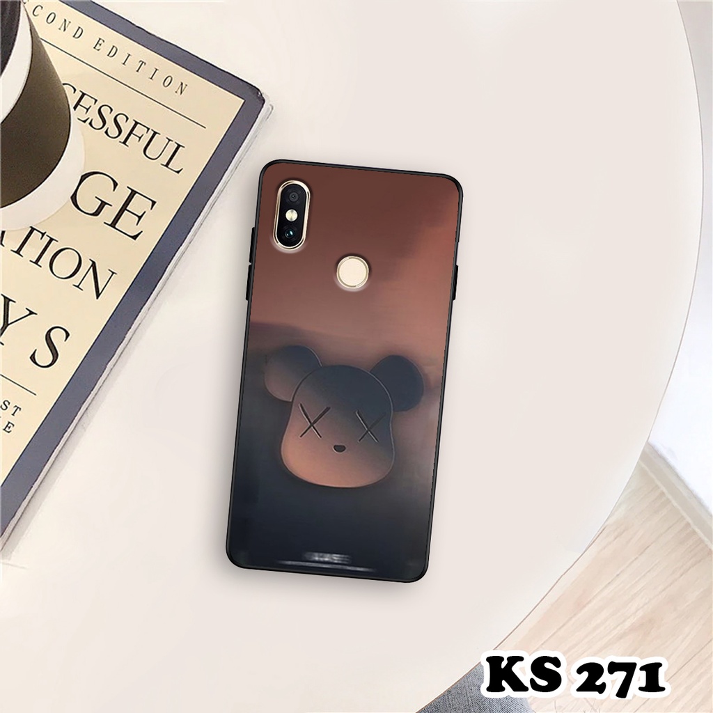 Ốp lưng Xiaomi Redmi Note 7 - Xiaomi Redmi Note 7 Pro - Ốp in hình Gấu B.Ř.i.c.k - Lưng nhám viền TPU cap cấp