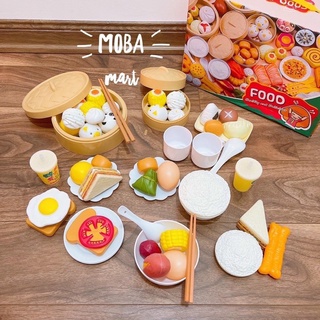Đồ chơi nấu ăn nhà bếp cho bé gái từ 3-4 tuổi với 88 món