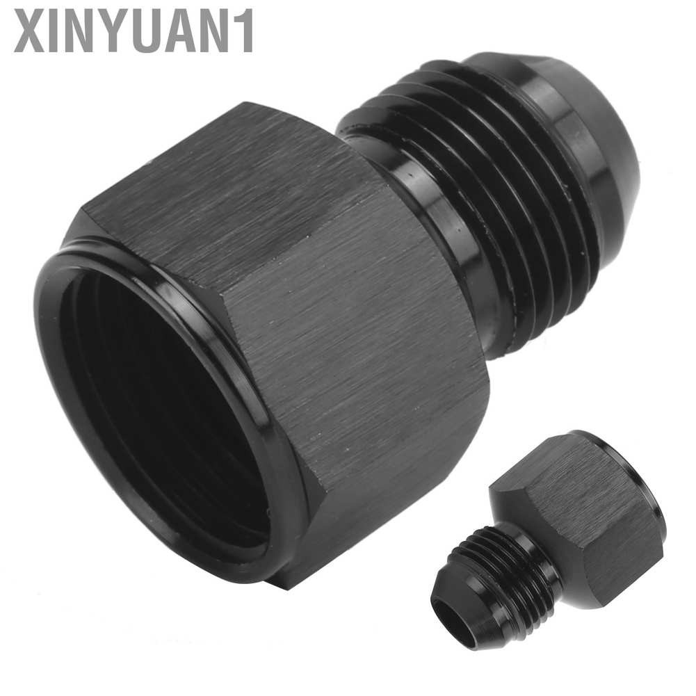 Xinyuan1 Oil Line Connector AN10 to AN8 Black Anodized Aluminum Alloy Automobile Accessories