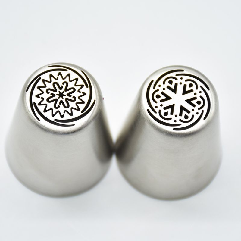 Set 12 Đuôi Bắt Bông Kem Bằng Thép Không Gỉ