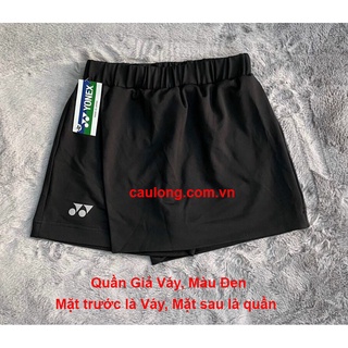 Quần giả váy cầu lông yonex 667 màu đen
