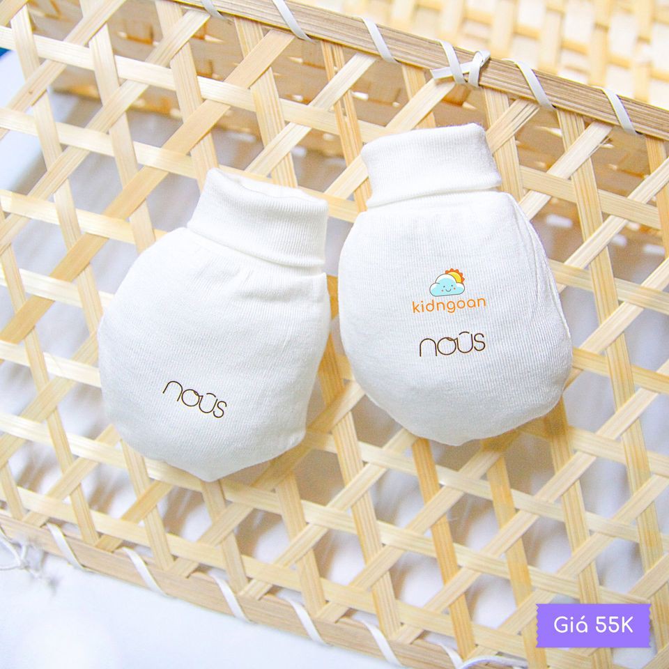 Bao tay Nous sơ sinh, em bé cho mùa hè đủ màu, mềm mại an toàn, giữ ấm tay cho béo