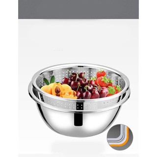 [SIÊU SALE] Rổ Inox set 5 cái - CỰC RẺ