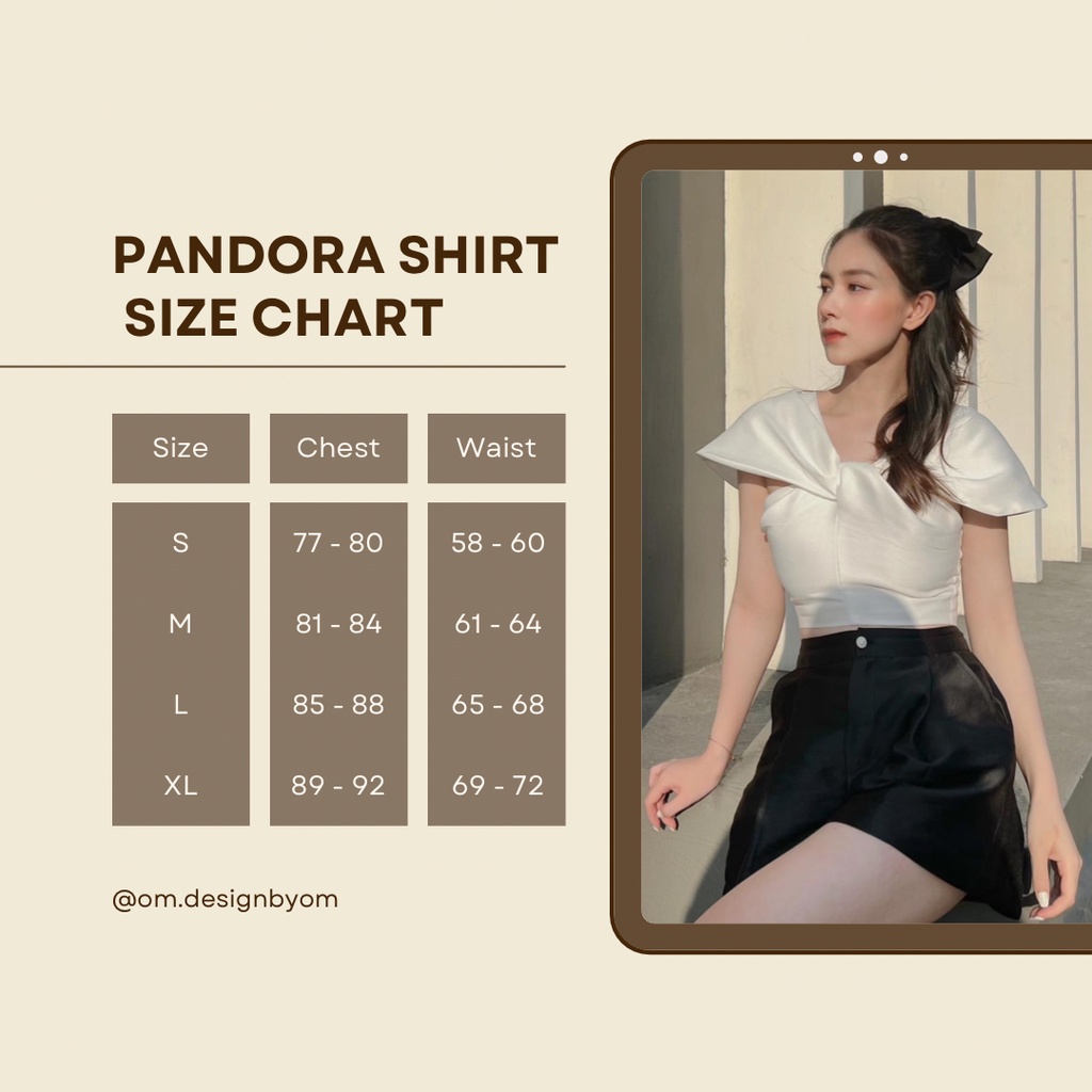 Pandora shirt - Áo croptop ngang vai