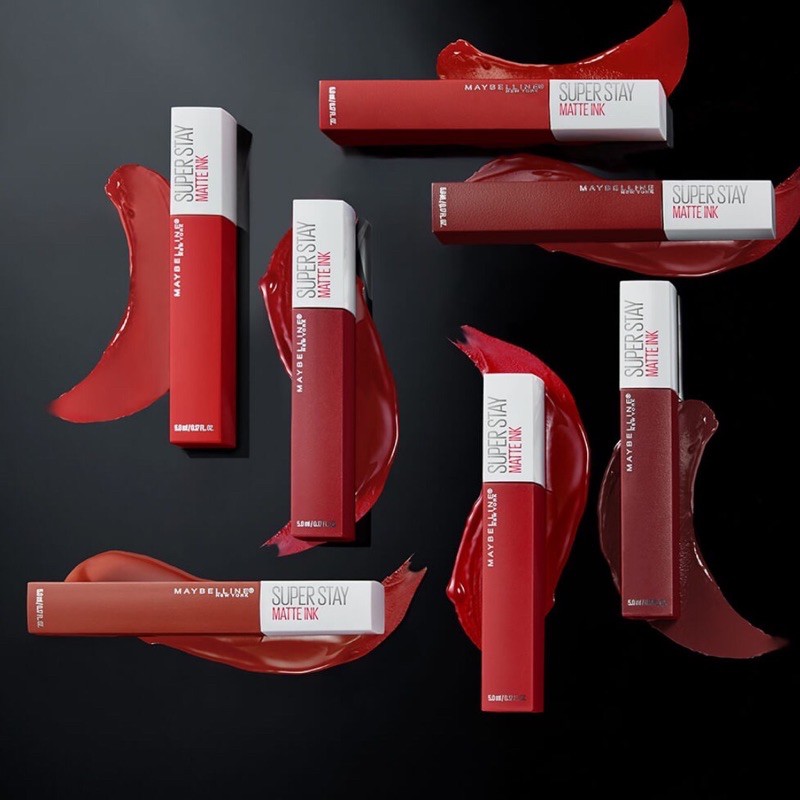 (hàng Mới Về) Son Lì Maybelline Superstay Màu Đỏ | BigBuy360 - bigbuy360.vn