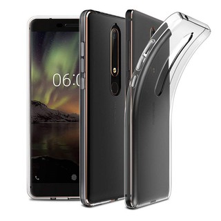 Ốp lưng dẻo trong suốt cho Nokia 6 2017 / Nokia 6 2018 / Nokia 6.1 / Nokia 6.1 Plus / Nokia X6 hiệu Ultra Thin