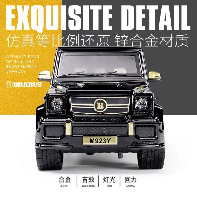 Xe mô hình BRABUS G65 1:24 phiên bản đặc biệt