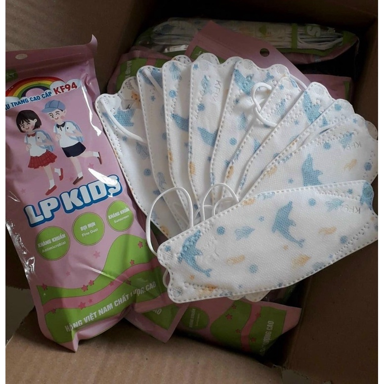 [TP HCM] Q5 Thùng 300 cái khẩu trang cho bé 4-10 tuổi