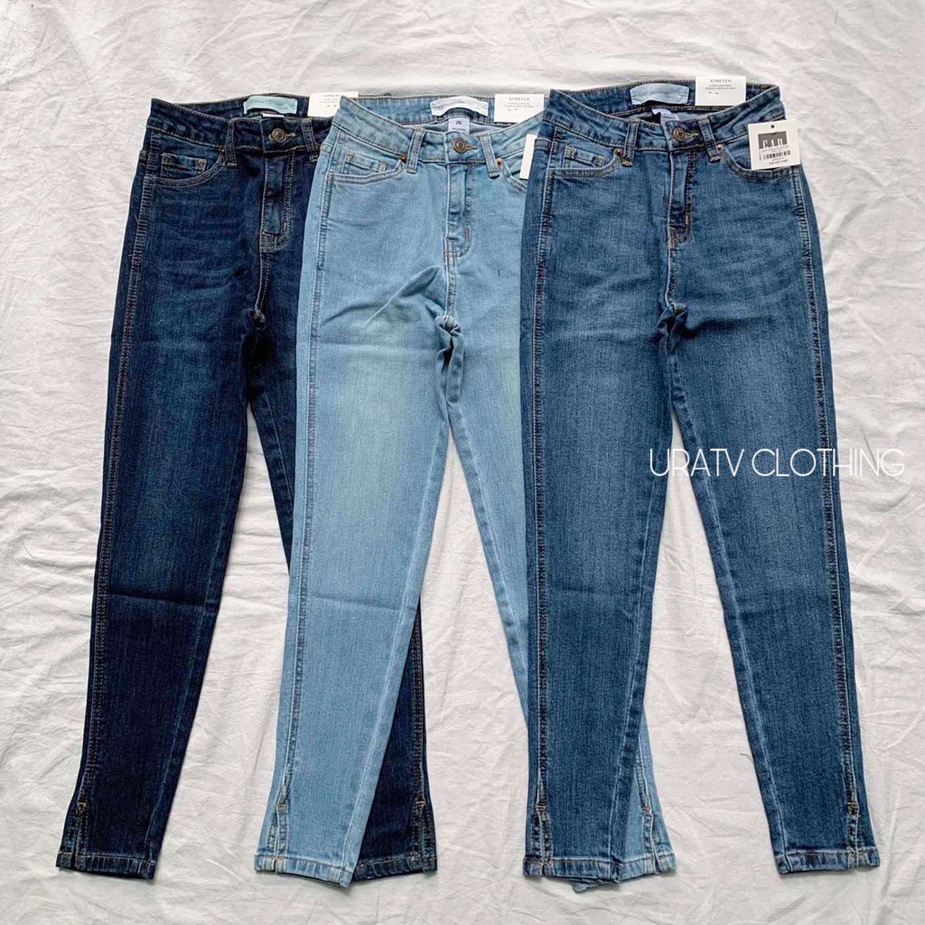 [FREESHIP - ẢNH CHÍNH CHỦ] Quần skinny 9 tấc ống xẻ chữ V