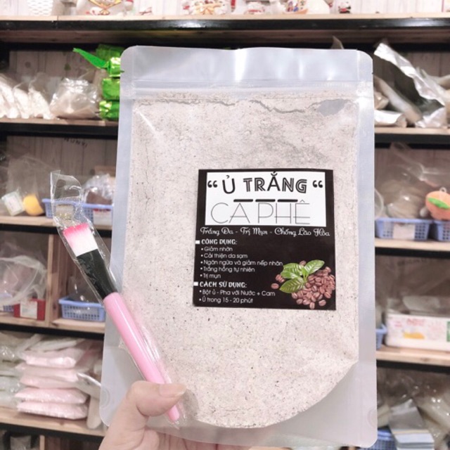 Ủ Trắng Cà Phê loại 2 hàng Handmade