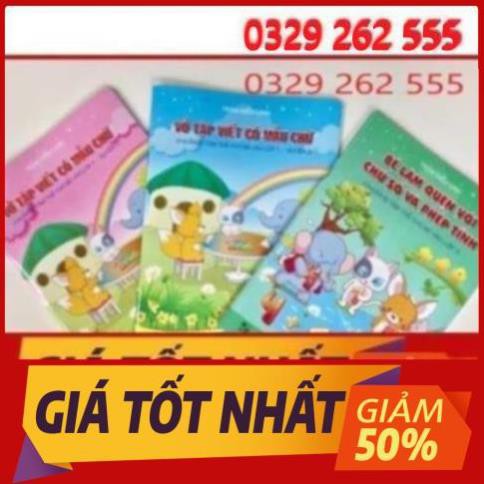 Vở tập viết có mẫu chữ quyển 1( chuẩn bị cho bé vào lớp 1)