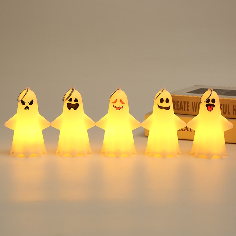 Lồng Đèn LED Hình Ma Trang Trí Halloween