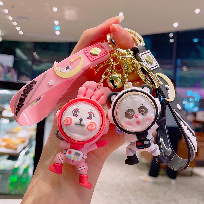 Móc Khóa Hình Gấu Trúc Dễ Thương