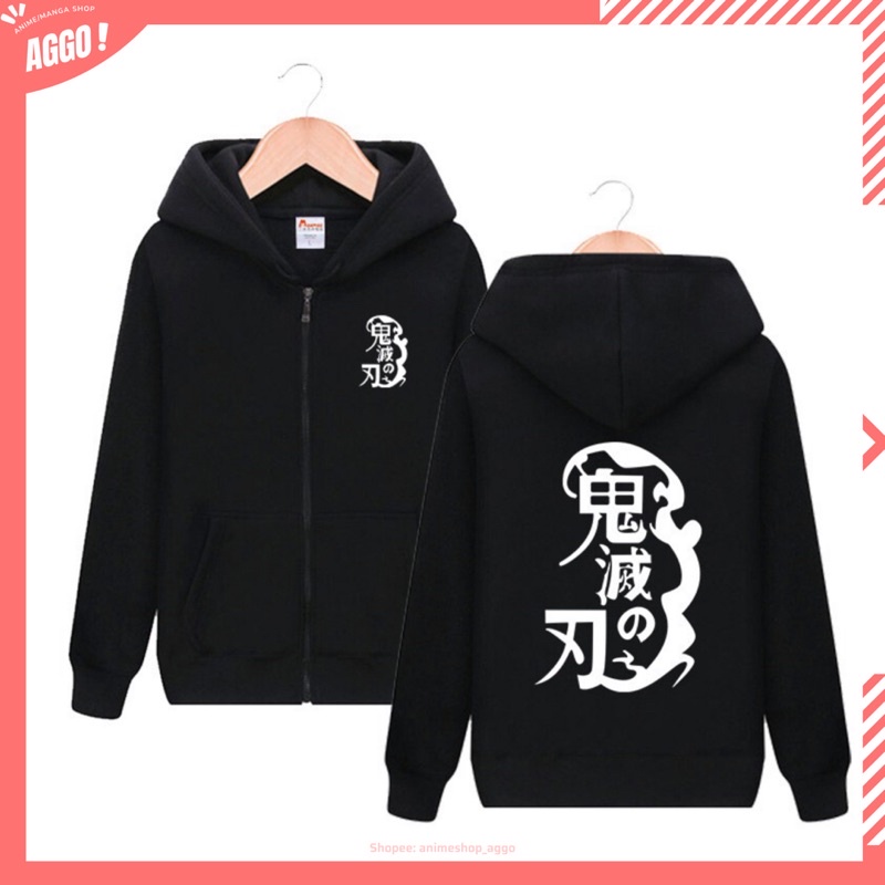 Áo khoác dài tay Anime Demon Slayer - Kimetsu No Yaiba nam nữ đủ size cực chất