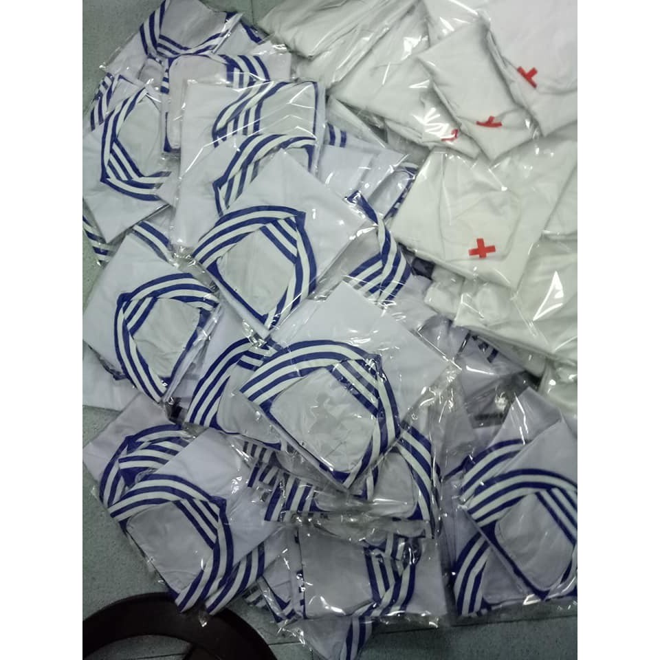 Bộ quần áo hải quân trẻ em kèm nón